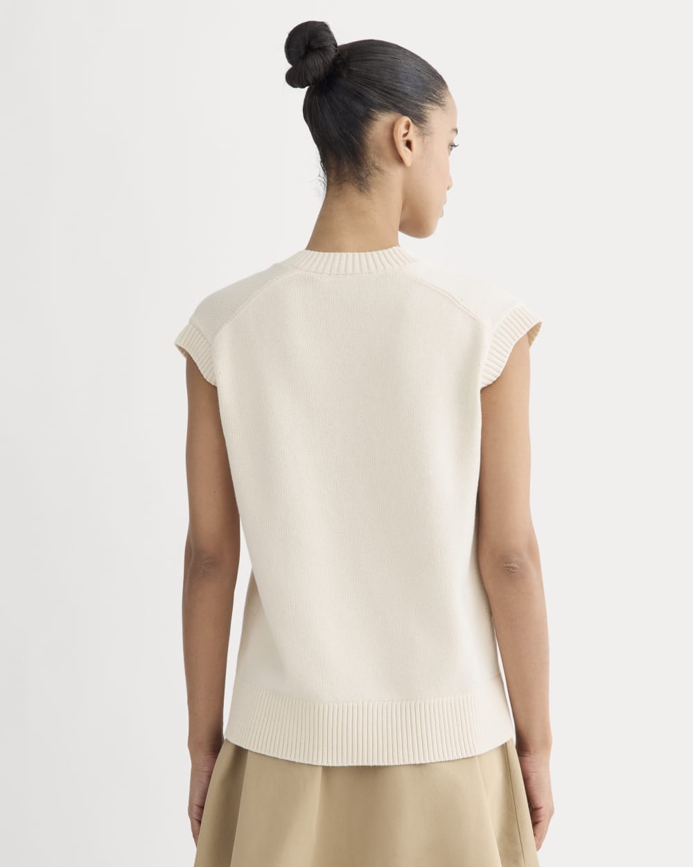 The Boxy Vest in Everyday Cotton | Canvas - Image 5
