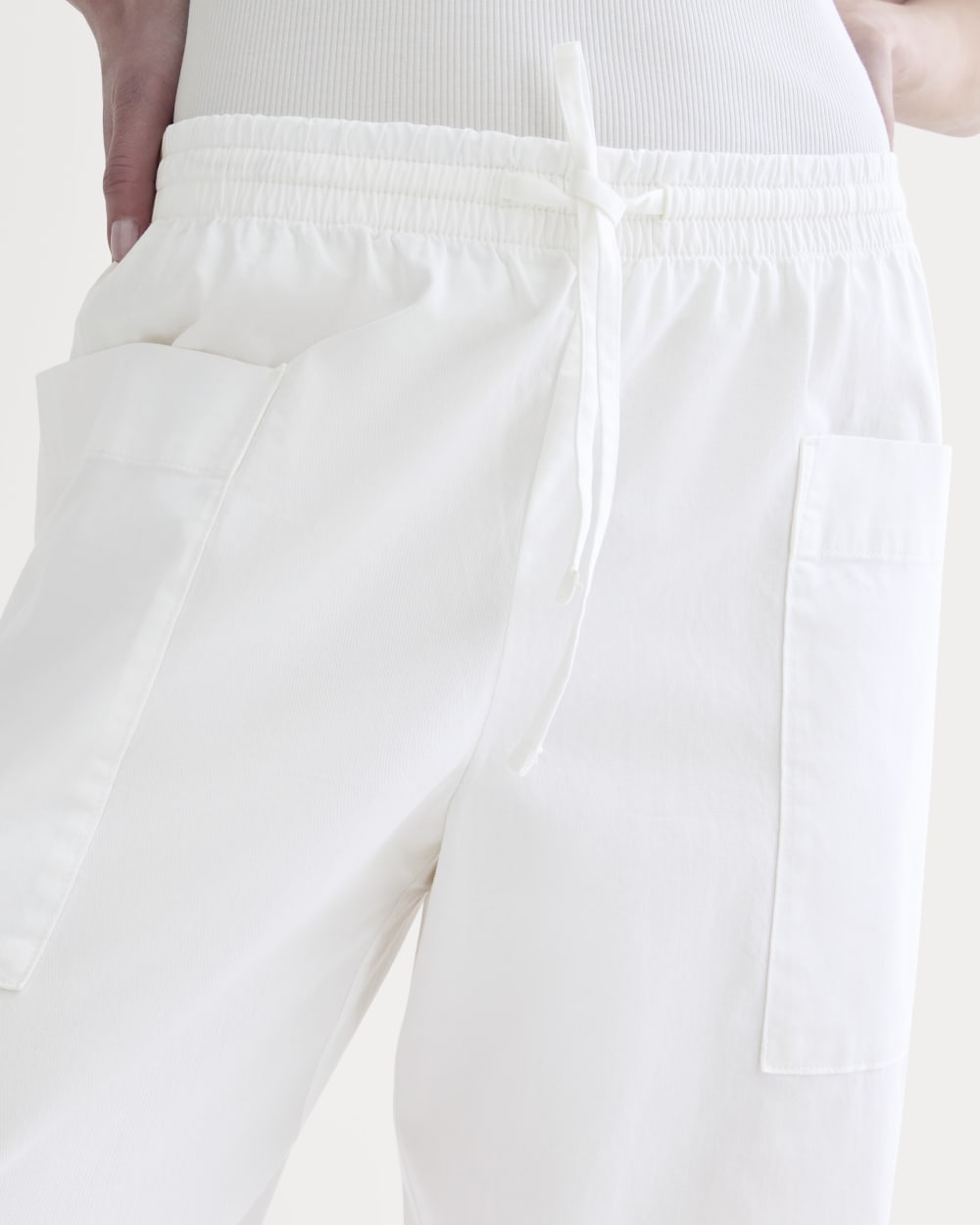 The Easy Cargo Pant | White - Image 4