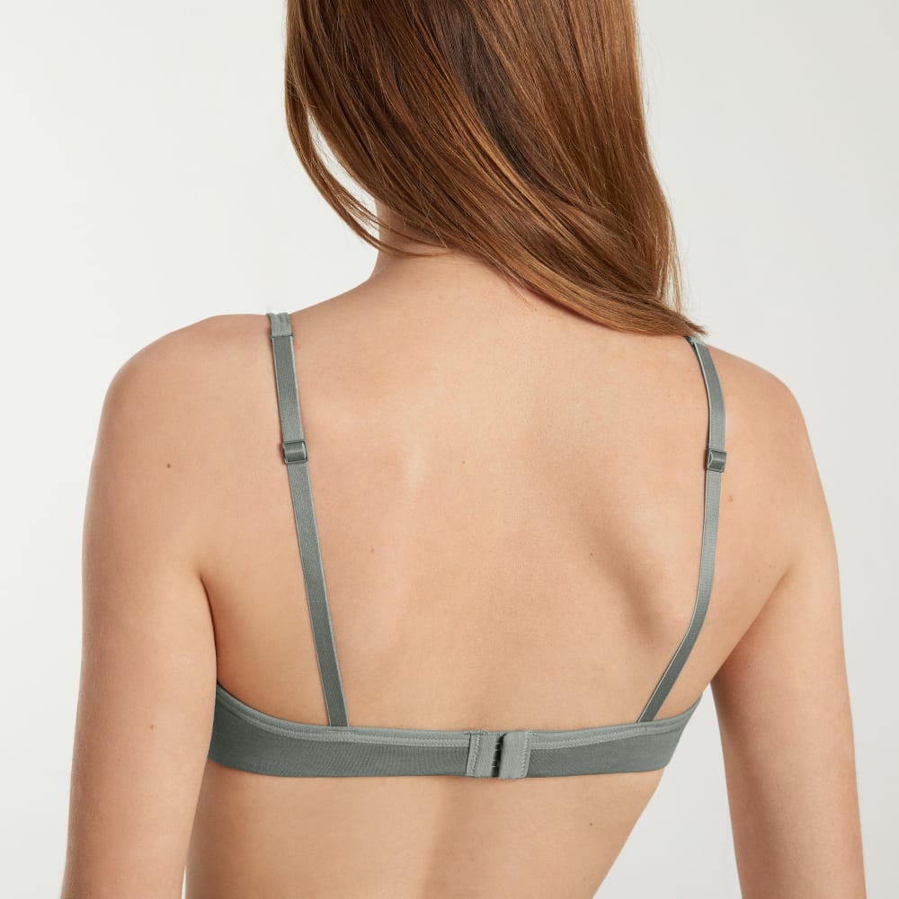 The Cotton Bralette | Dark Sage - Image 3