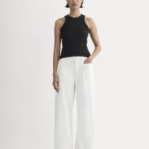 The Gardener Pull-On Jean | Bone