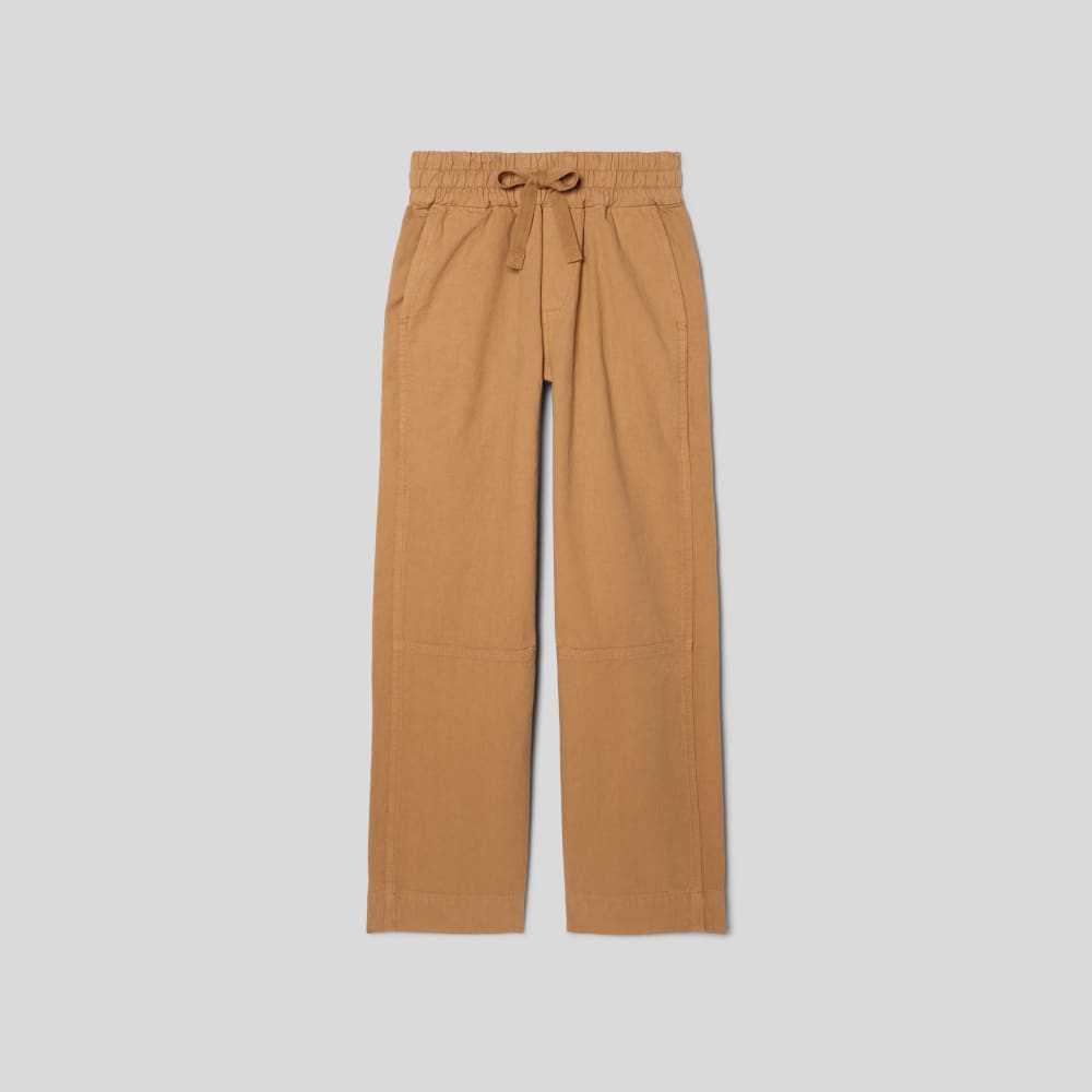 The Canvas Organic Cotton Pull-On Pant | Cappuccino - Image 2