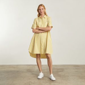 The Daytripper Dress | Cream Gold / Canvas