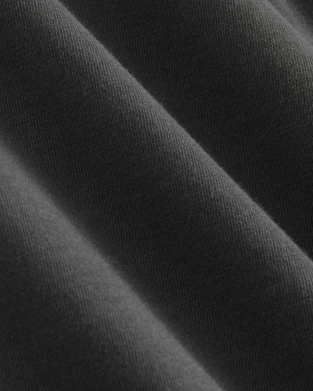 The Essential Organic Garment-Dyed Polo | Black - Image 6