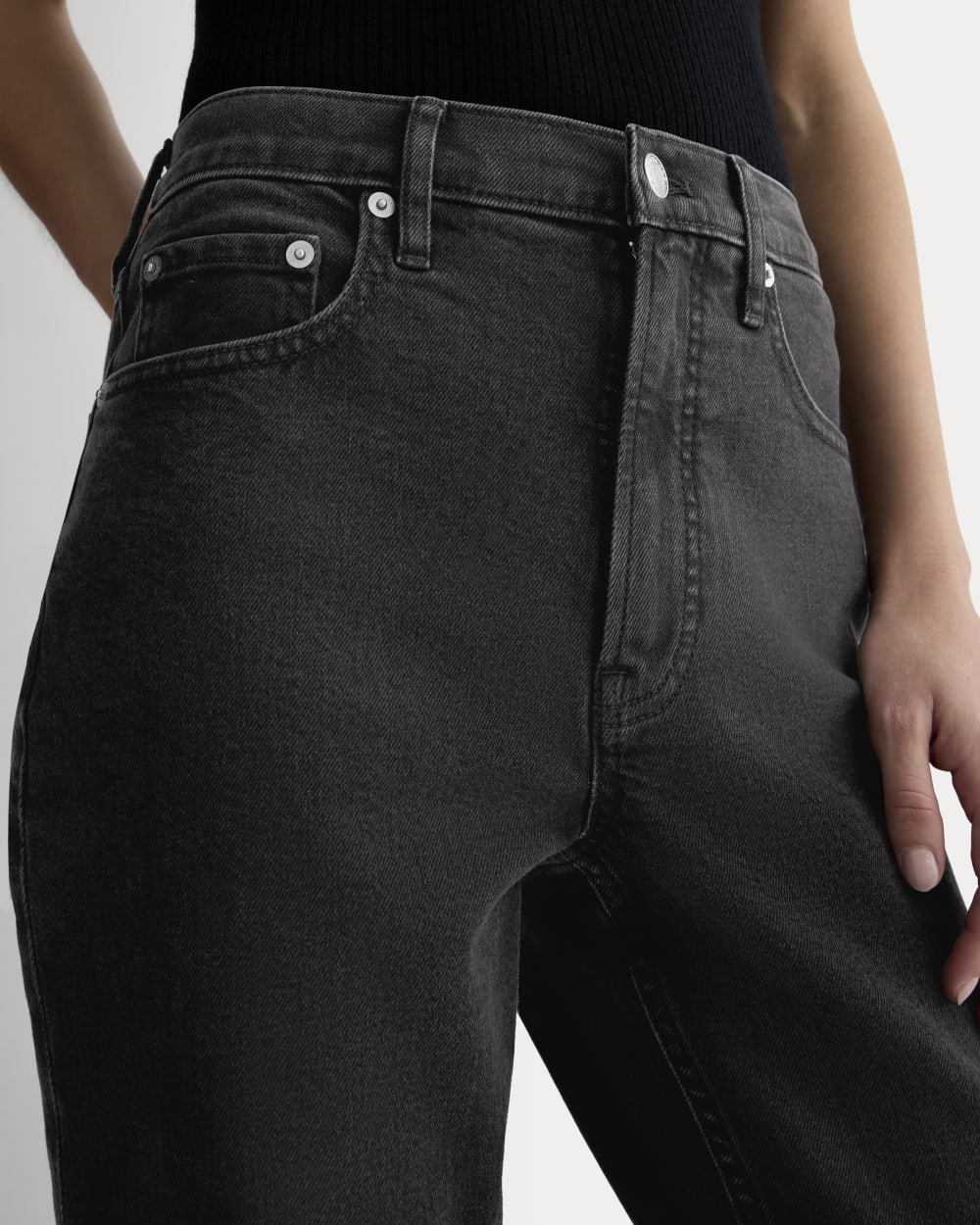 The Original Cheeky® Jean | Washed Black | 26.5 Inseam - Image 4