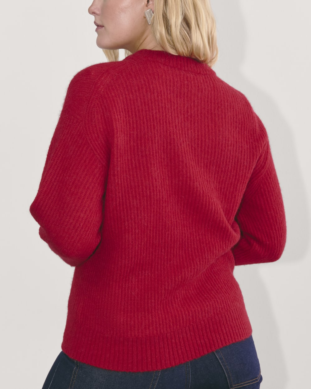 The Cocoon Crew in Alpaca | Berry Red - Image 5