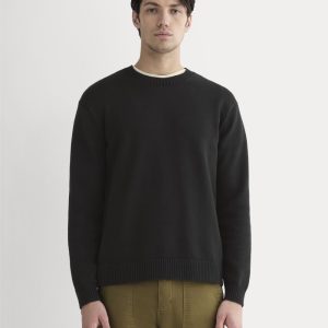 The Classic Sweater in Everyday Cotton | Black