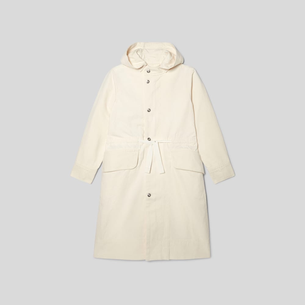The Canvas Organic Cotton Parka | Bone - Image 2