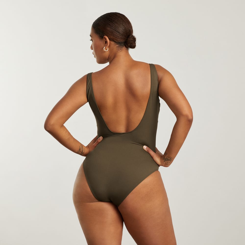 The Square-Neck One-Piece | Beech - Image 2