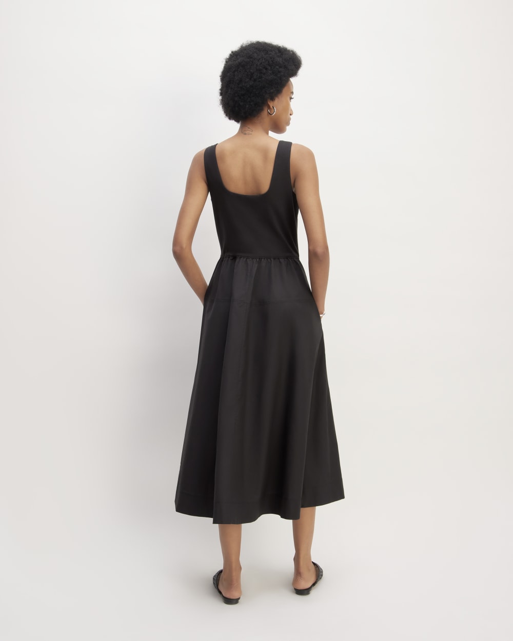 The Supima? Jersey Riviera Dress | Black - Image 6
