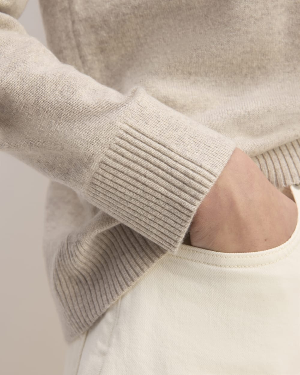 The Classic Crew in Cashmere | Canvas - Image 5