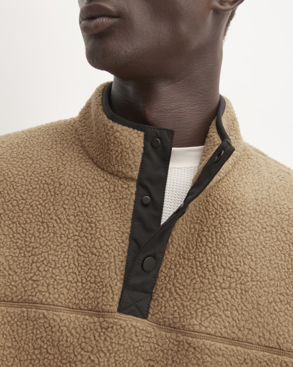 The ReNew Fleece Pullover | Tiger's Eye - Image 4