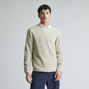 The No-Sweat Ribbed Crew | Pelican