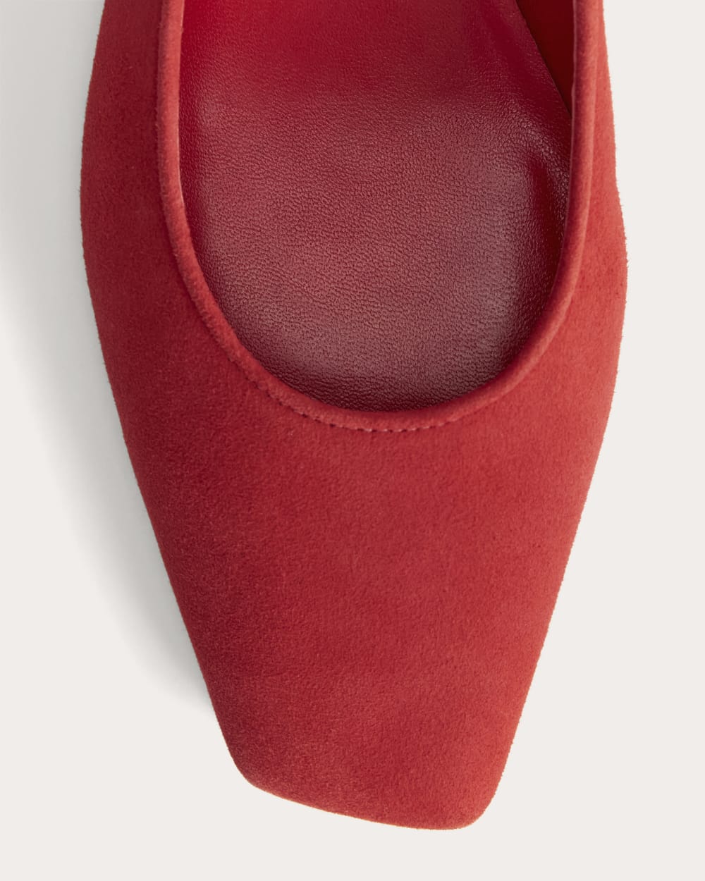 The Ballet Pump | Classic Red Suede - Image 6