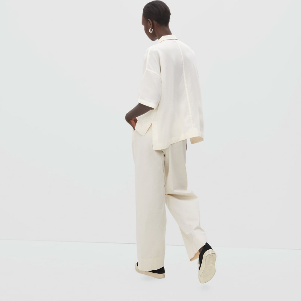 The Drapey Square Shirt | Bone - Image 7