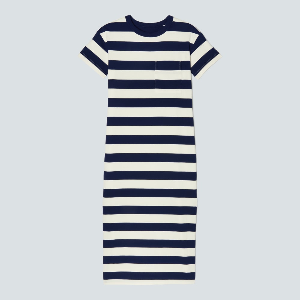 The Organic Weekend Maxi Dress | Navy / Canvas