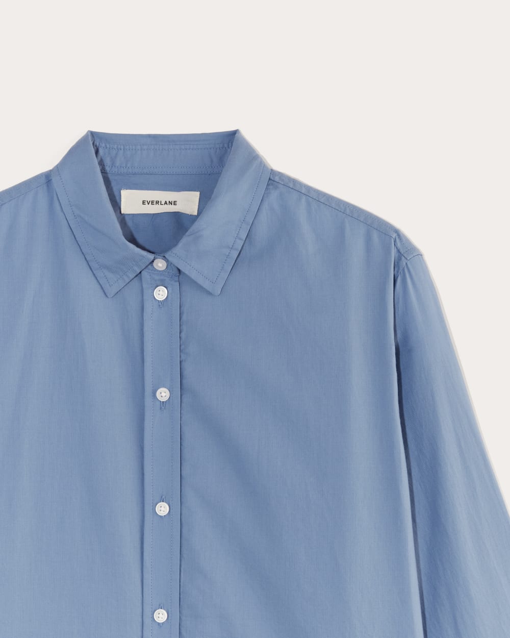 The Must-Have Shirt in Silky Cotton | Bluebell - Image 6