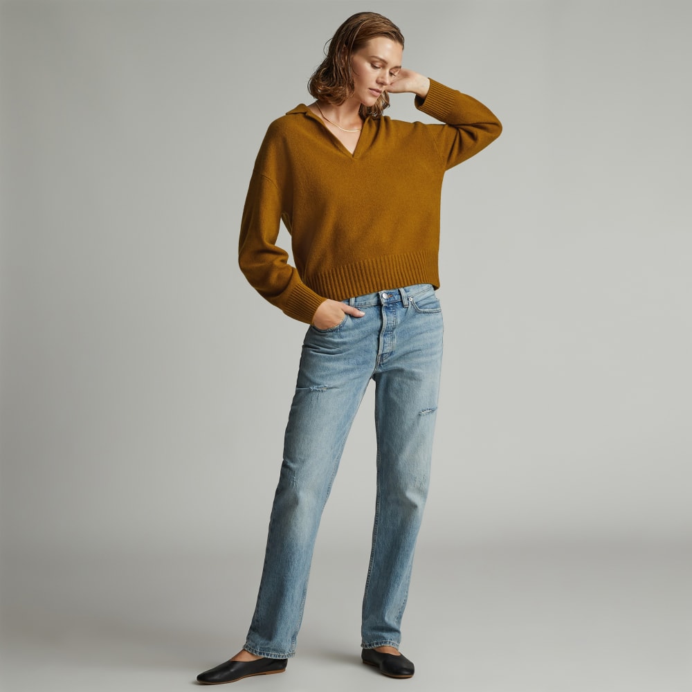 The Cashmere Polo | Tapenade - Image 6