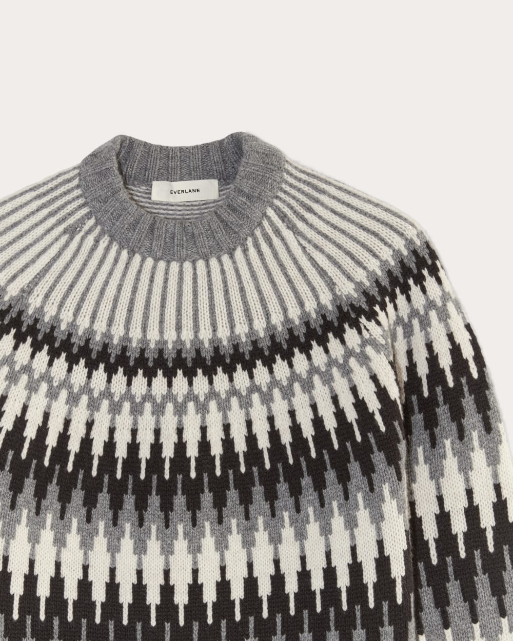 The Fair Isle Crew | Grey / Black Fair Isle - Image 6