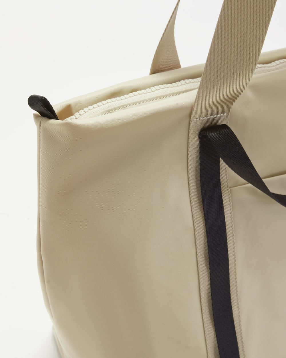 The Recycled Nylon Tote | Khaki - Image 8