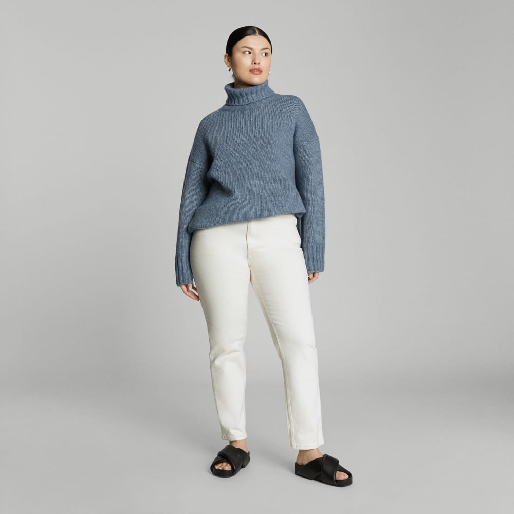 The Cloud Turtleneck | Faded Blue - Image 6