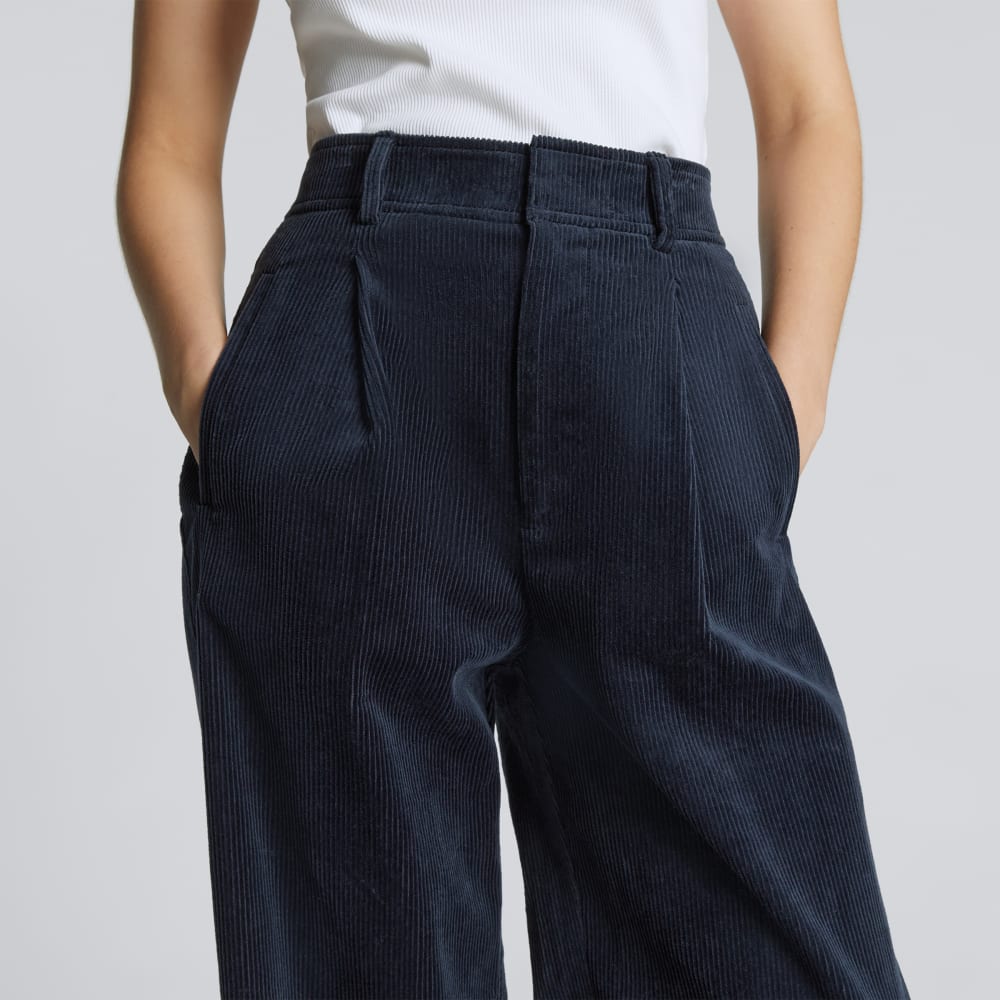 The Corduroy Way-High® Drape Pant | Deep Navy - Image 4