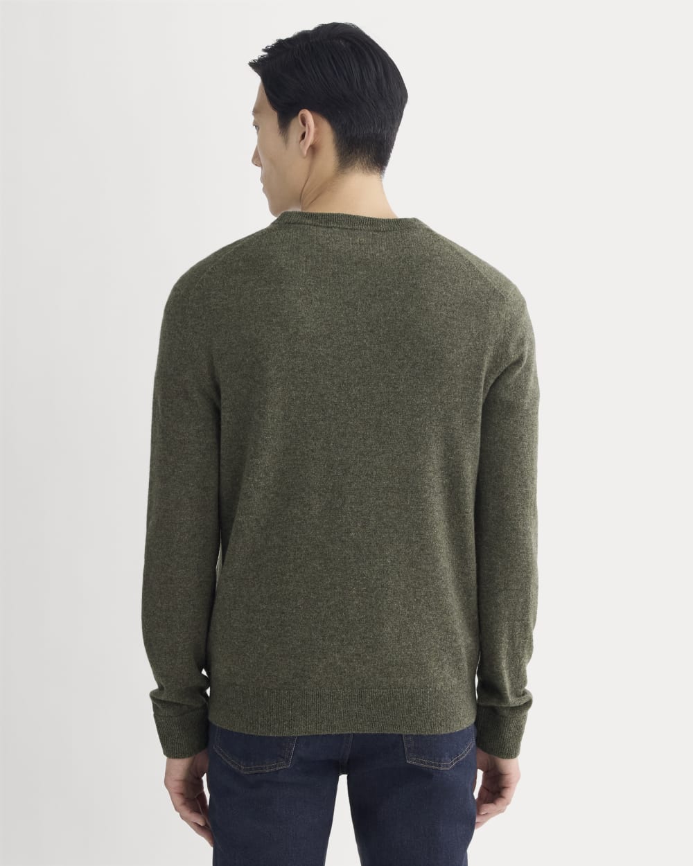 The Cashmere Crew | Heathered Army Green - Image 5