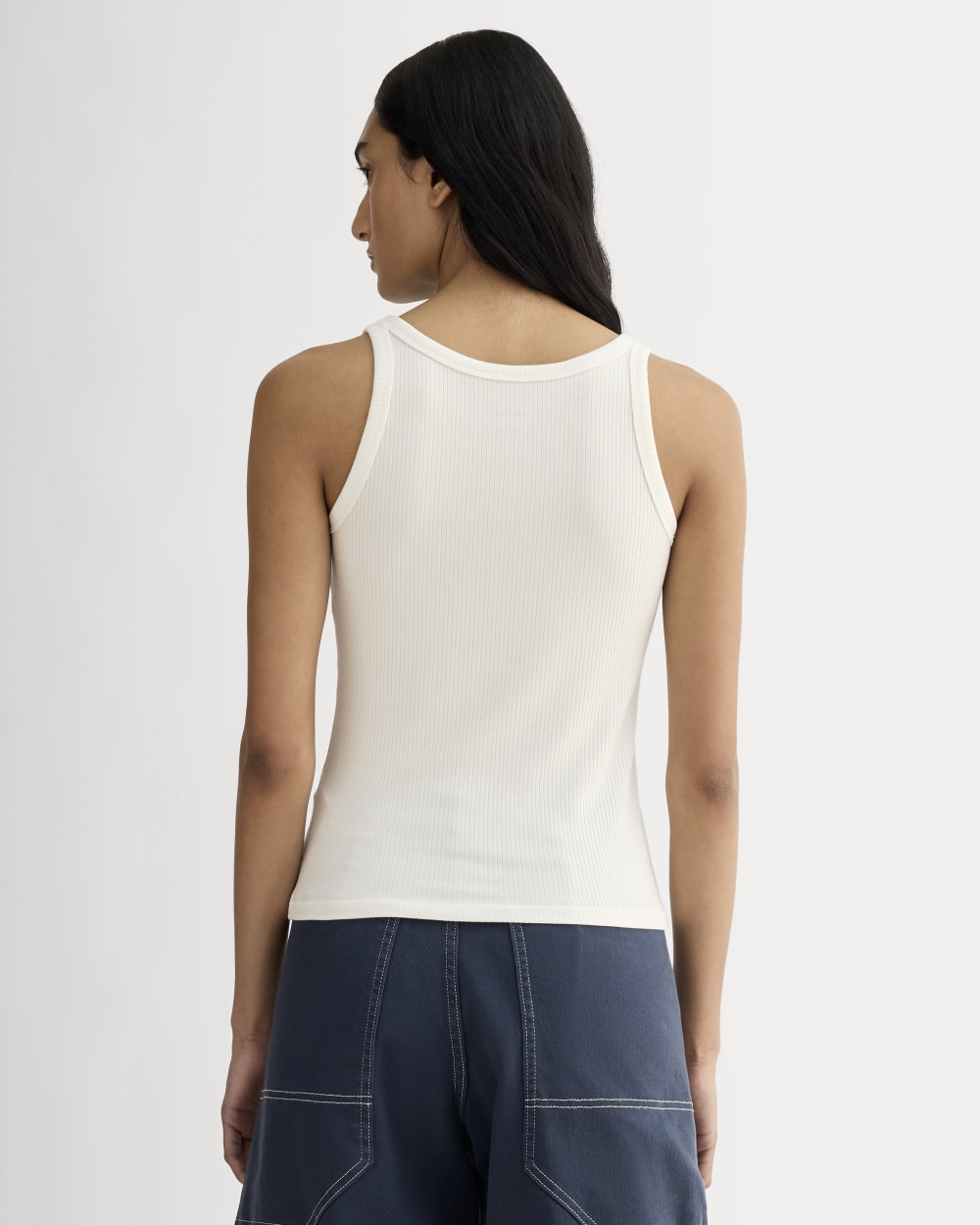 The Shimmy Scoop-Neck Tank | Bone - Image 4