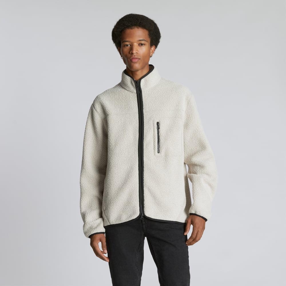 The ReNew Fleece Full Zip | Oat