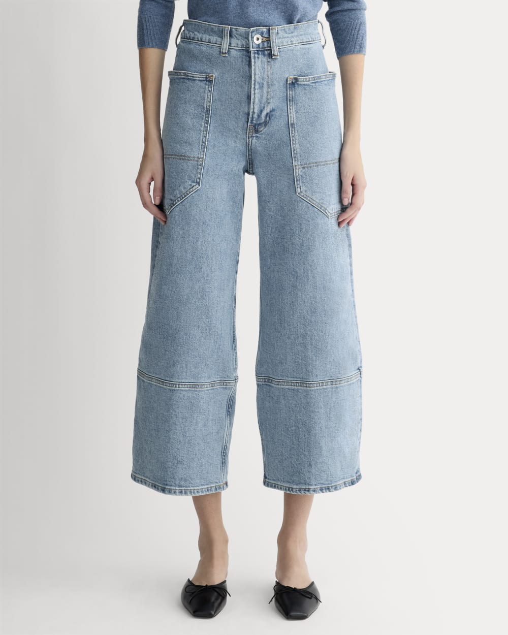 The Way-High® Gardener Cropped Jean | Shallow Beach - Image 3