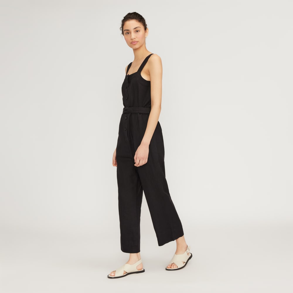 The Linen Jumpsuit | Black - Image 3