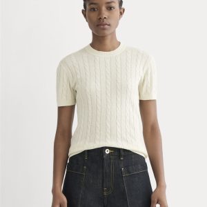 The Cable Crew in Cotton Cashmere | Birch