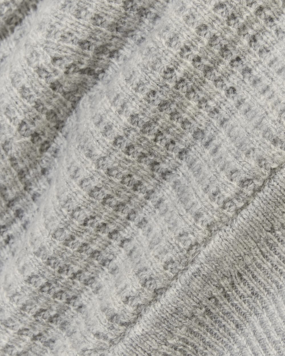 The Waffle Beanie | Heather Grey - Image 4