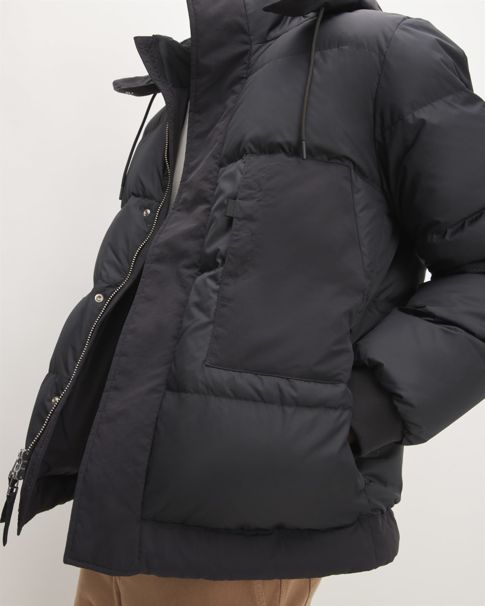 The ReNew Short Puffer | Black - Image 5
