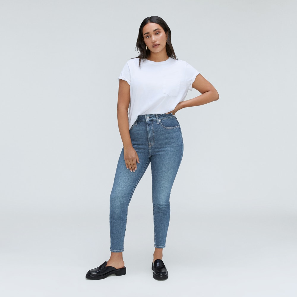 The Way-High? Hourglass Skinny Jean | Faded Blue | 26.75 Inseam