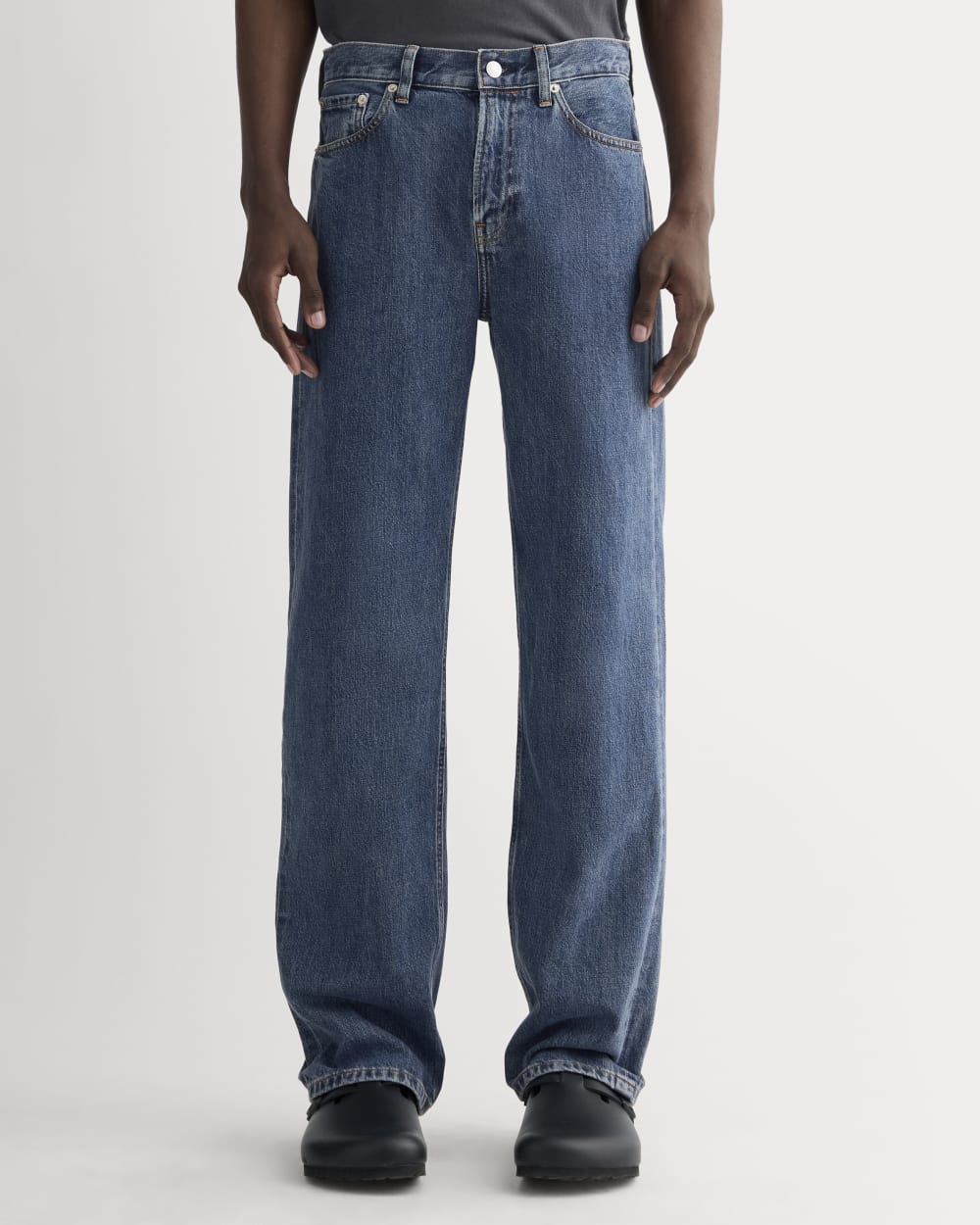 The '90s Loose Straight Jean | Medium Blue - Image 3