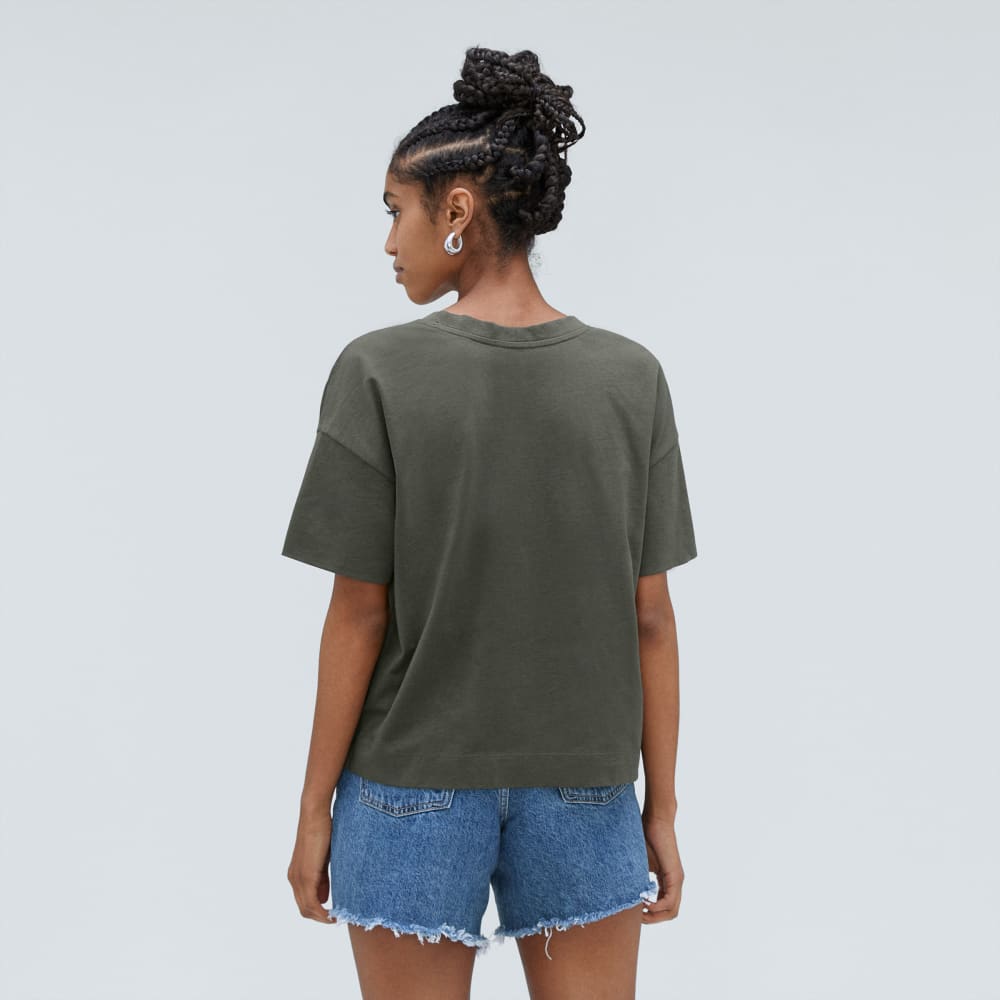 The Organic Cotton Slouchy V-Neck | Kambaba - Image 3