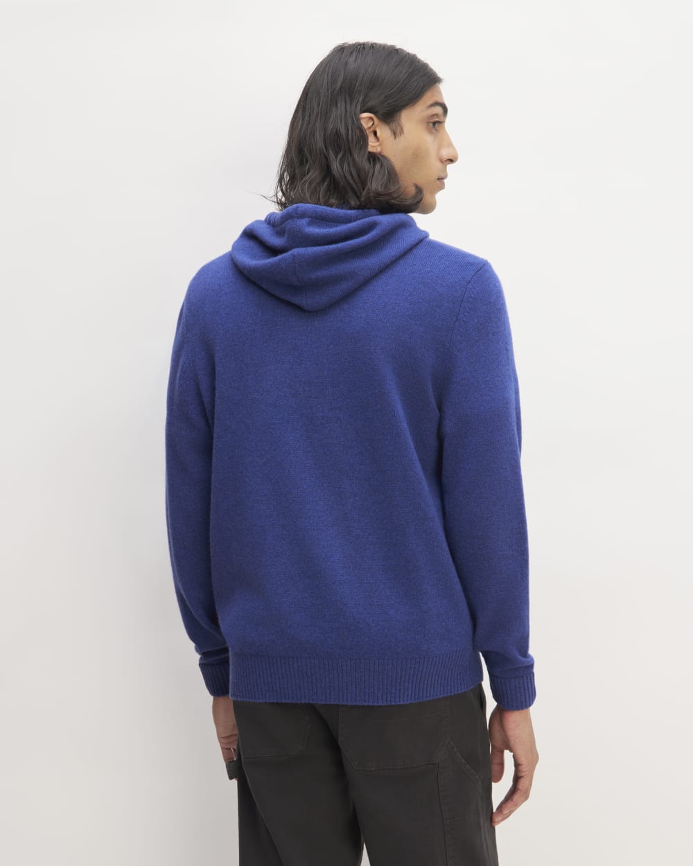 The Felted Merino Hoodie | Bellwether Blue Heather - Image 6