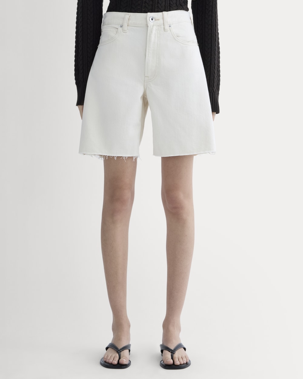 The OG Baggy Jean Short | Ecru - Image 3