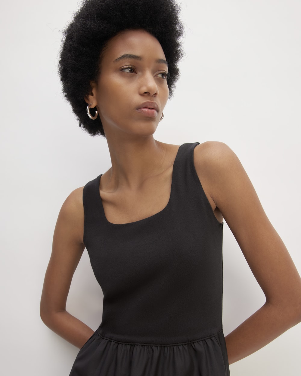 The Supima? Jersey Riviera Dress | Black - Image 4