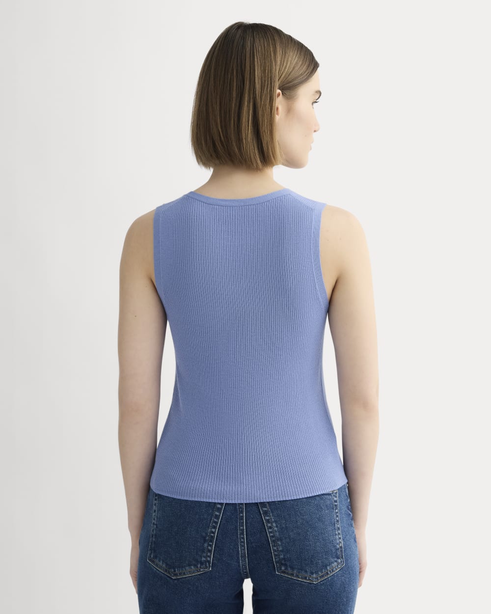 The Tank in Ultrasoft Merino | Bluebell - Image 5