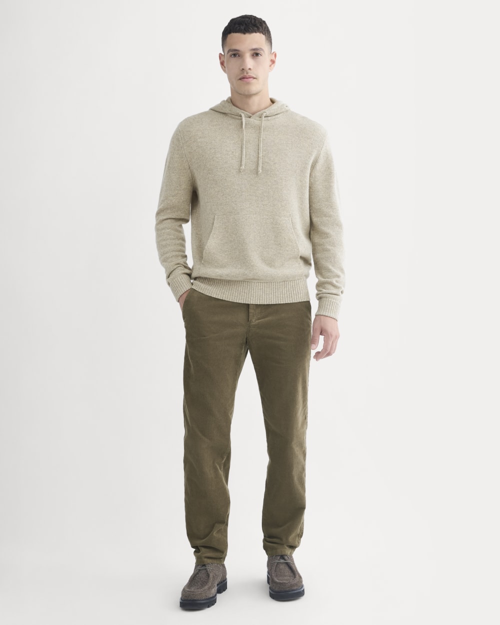 The Corduroy Trouser | Deep Taupe