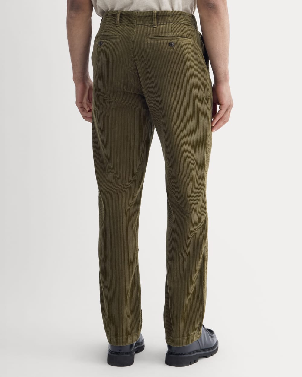Wide Wale Corduroy Trouser | Beech - Image 5