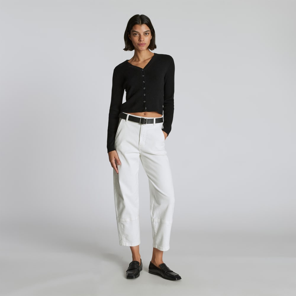 The Luxe Merino Cardigan | Black - Image 8