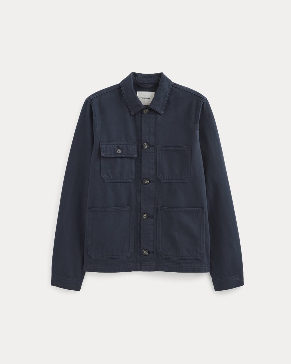 The Denim Utility Jacket | Garment-Dyed Navy - Image 2