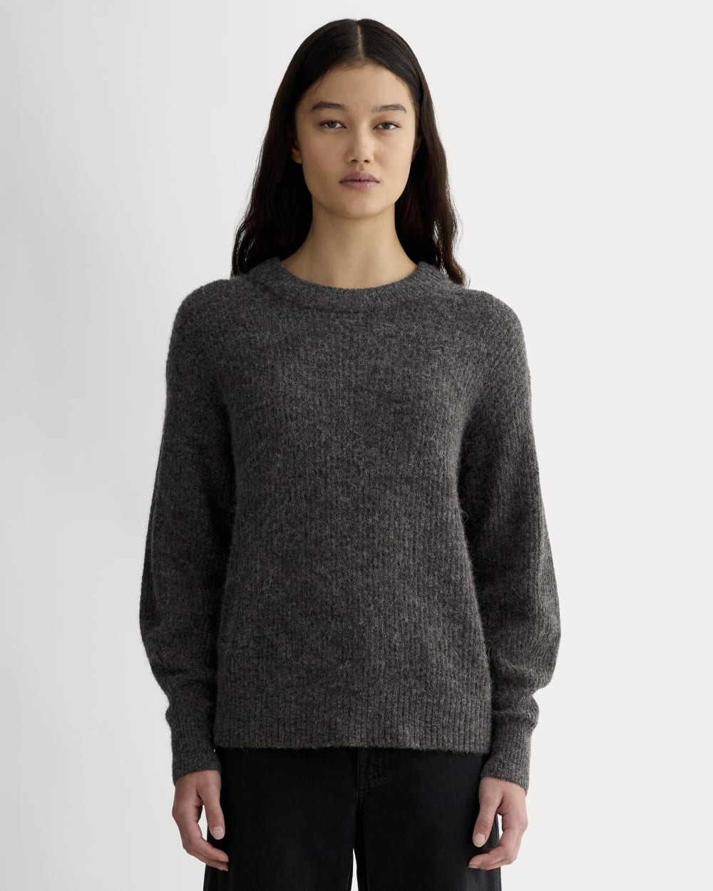 The Cocoon Crew in Alpaca | Dark Charcoal