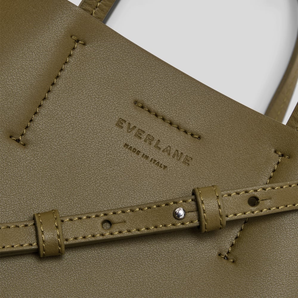 The Luxe Italian Leather Crossbody | Beech - Image 5