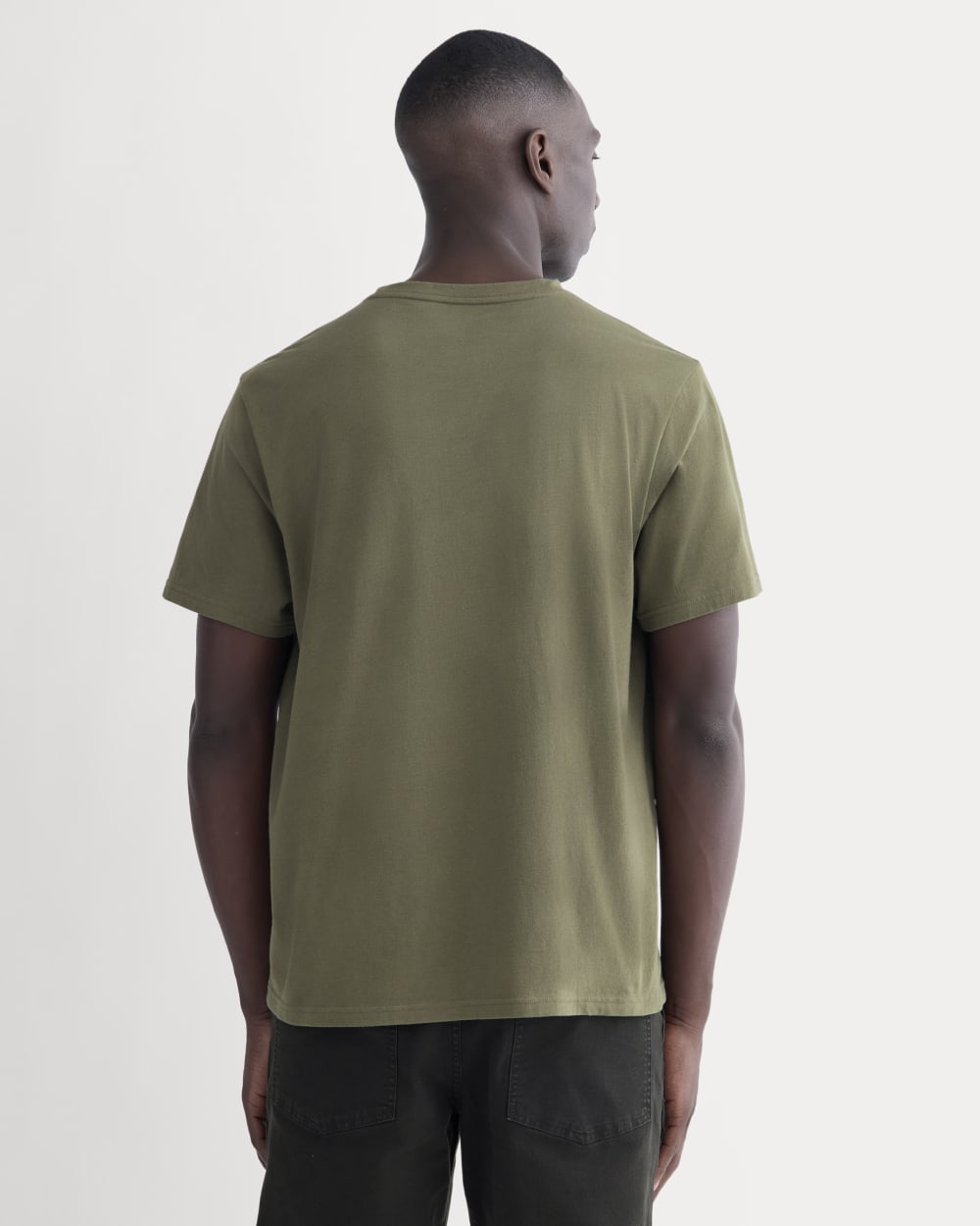 The Essential Organic V-Neck Tee | Kalamata - Image 4