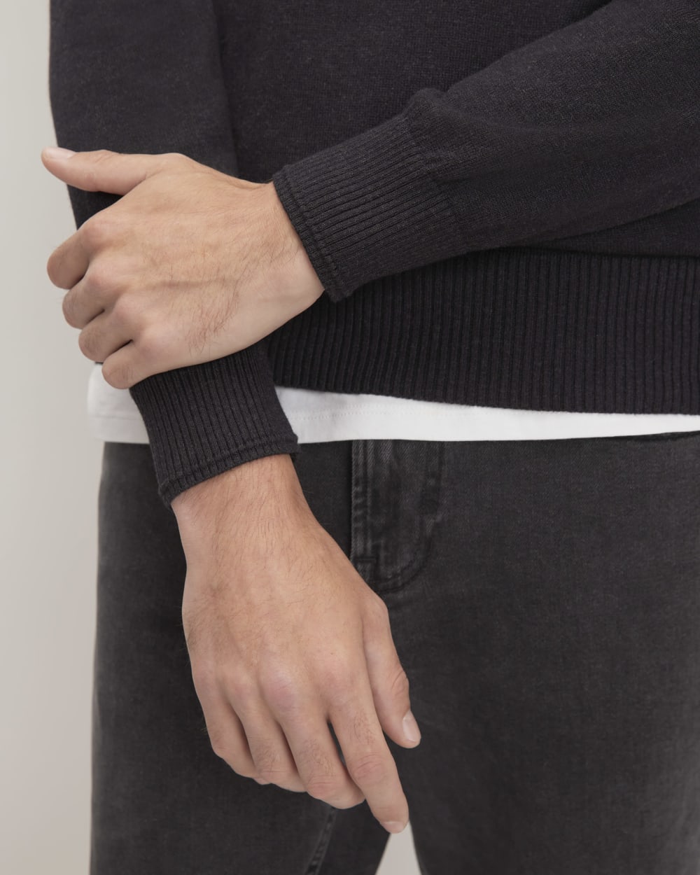 The No-Sweat Sweater | Uniform | New Black - Image 5