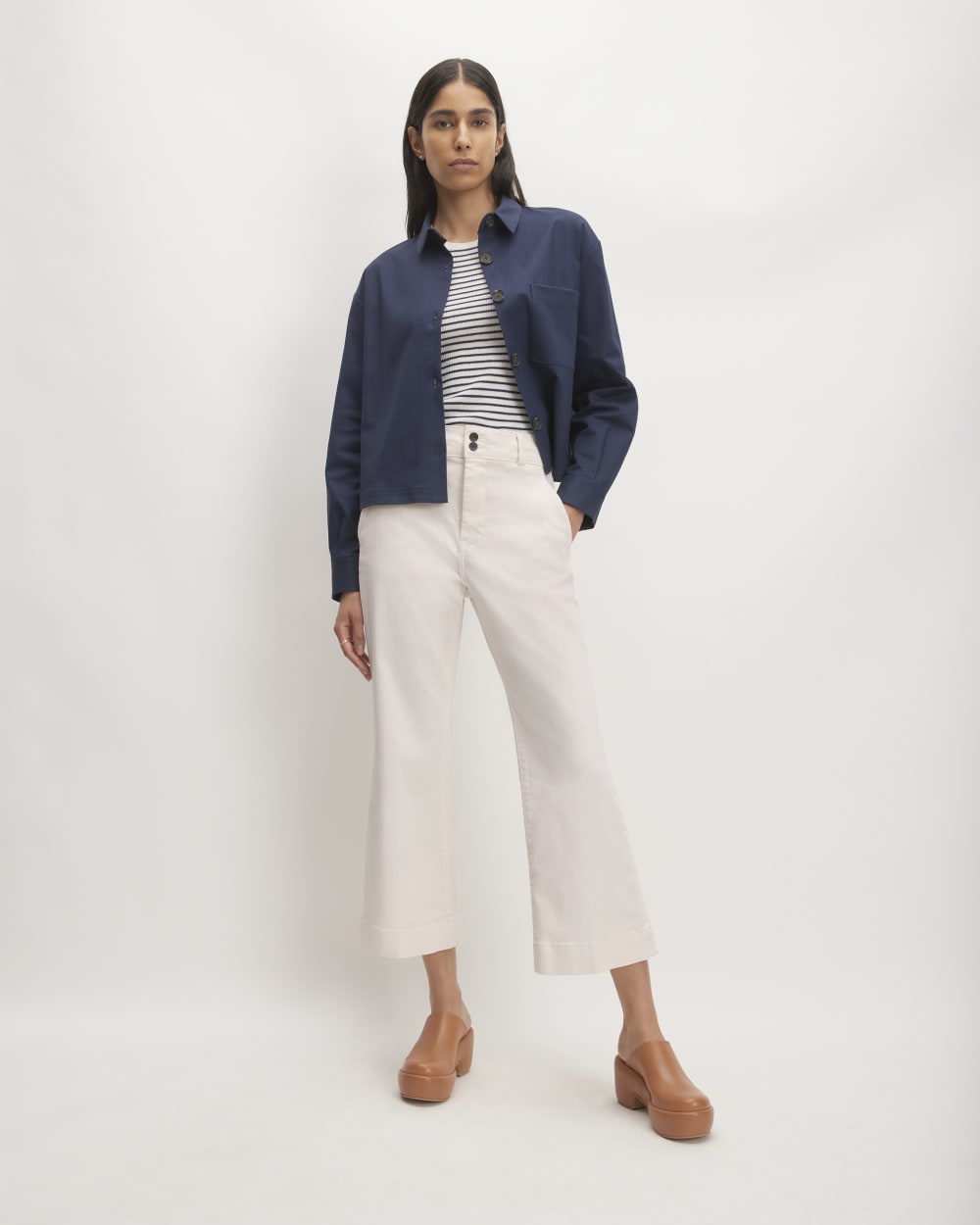 The Organic Kick Flare Pant | Bone - Image 3