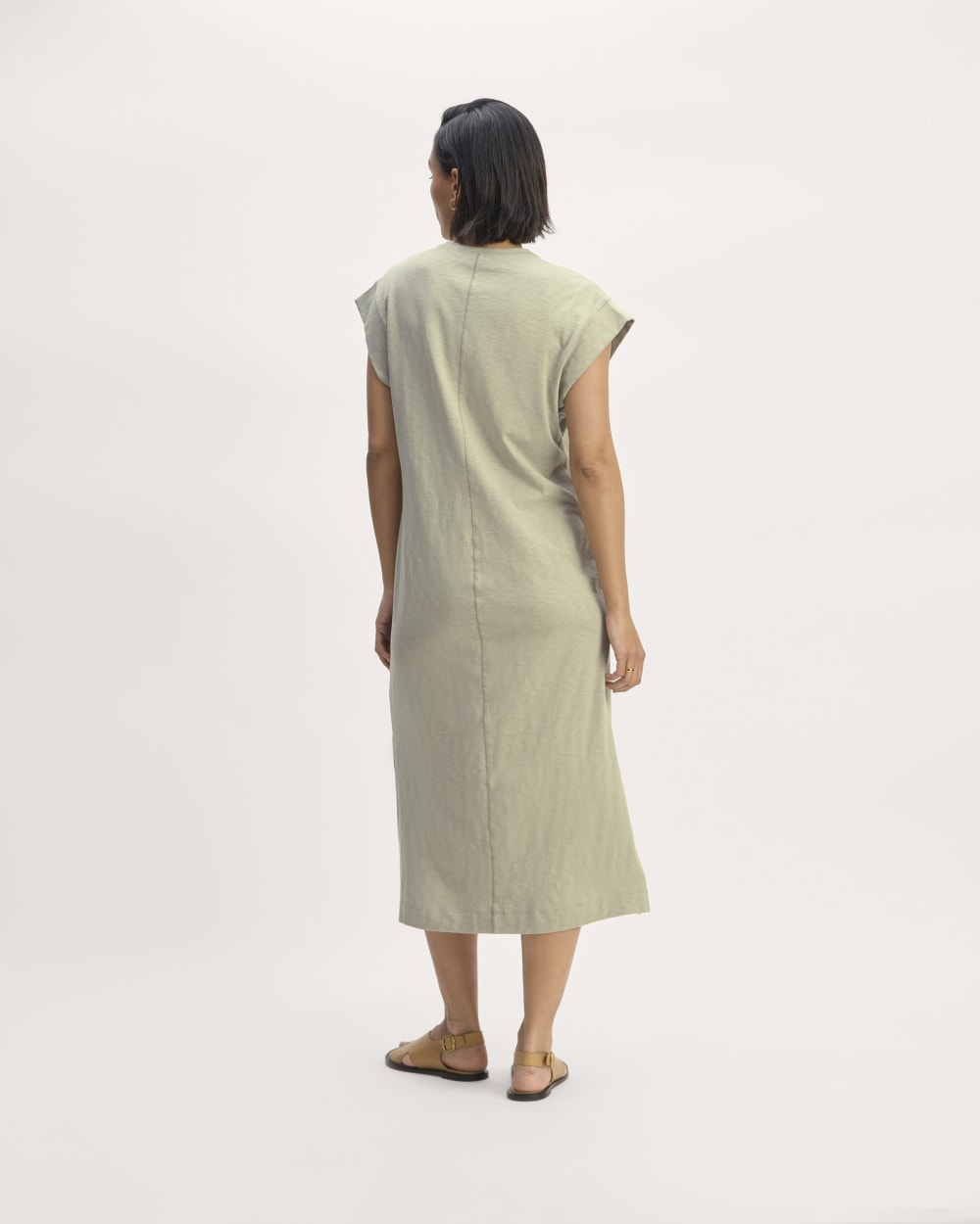 The Muscle Tee Midi Dress | Seagrass - Image 6